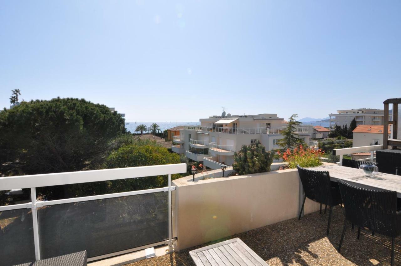 Gorgeous One-Bedroom Apartment With Terrace And Sea View -Stayinantibes- Bijou Plage Exterior photo